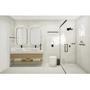 Ver imagem 5 de Porta Toalha Toalheiro de Banho Banheiro 60cm em Aço Inox Black Matte Preto Fosco Stainless