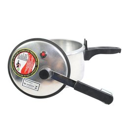 Panela de Pressão Alumínio Roque 2,5 Litros - 3 Panela de Pressão Alumínio Roque 2,5 Litros - 3