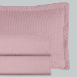 Kit Colcha Queen 3 Peças Cobreleito Bouti Habitat Flora 240x260cm Rosa Claro - 3