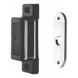 Fecho Magnético Para Portas 10 Unidades Cor Preto