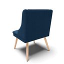 Ver mais imagens de Cadeira Sala de Jantar Pé Palito Natural Kit 6 Liz Bouclê Azul D03 - D'Rossi