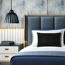 Ver imagem 5 de Conjunto Porta Travesseiro em Veludo Drapeado Várias Cores