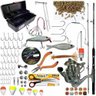 Kit De Pesca Completo Vara 1,70M Molinete 3 Rol Maleta Isca - 1