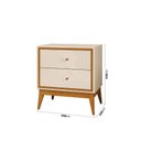 Ver imagem 3 de Mesa De Cabeceira Lucca Com 2 Gavetas Edn Móveis