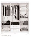 Ver imagem 5 de Guarda-Roupa 6 Portas Tairus Freijó com Off White - MoveisAqui Notável