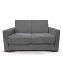 Ver imagem 1 de Sofá Estofado 2 Lugares Sala Estar Recepção Lavínia Suede:cinza