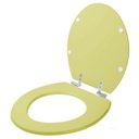 Ver imagem 2 de Assento Sanitário Soft Close Convencional Oval Bege Saara para Vaso Deca
