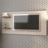 Painel Para Tv De Até 55 Silver Viero Off White / Imbuia - 1