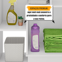 Ver imagem 5 de Tábua de Passar Havaí com 1 Porta 2 Nichos e Suporte para Ferro e Cabideiro RV Móveis