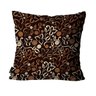 Kit com 4 Almofadas Mdecore Floral Preta - 2