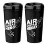 Copo Viagem 520ml Preto Air Guitar Hero Rock Presente Super - 3
