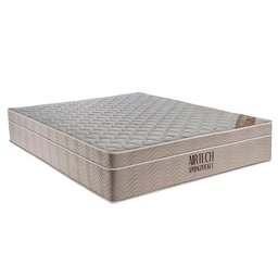 Cama Box Baú Queen Suede Bipartido + Colchão Ortobom Airtech Molas Ensacadas 65x158x198 Cor:Preto - 2