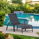 Ver imagem 4 de Espreguiçadeira Garden em Alumínio Piscina Jardim C- Pintura Cappuccino