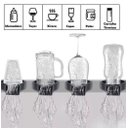 Ver imagem 5 de Lava Copos Automático Pia Alta Pressão Cuba Cozinha Profissional Aço Inox 304 Cozix