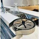 Ver imagem 4 de Lava Copos Automático Pia Alta Pressão Cuba Cozinha Profissional Aço Inox 304 Cozix