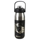 Ver imagem 2 de Garrafa Térmica Inoxidável Ahu Legendários 750ml - Preta