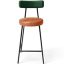 Ver imagem 4 de Banqueta Baixa Cozinha Sala Jantar Bancada Milão L02 Facto Verde Musgo Camel - lyam decor Lyam Decor
