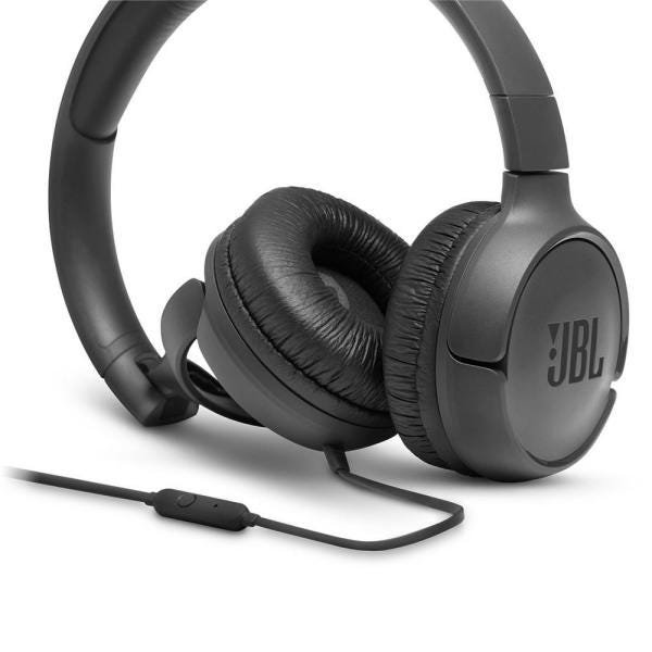 Headphone Jbl Tune 500, com Microfone - Preto - 2