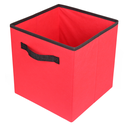 Ver imagem 2 de Caixa Organizadora de 28x30x28 Colorida com Alça Cor:vermelha