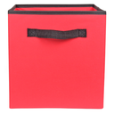 Ver imagem 3 de Caixa Organizadora de 28x30x28 Colorida com Alça Cor:vermelha