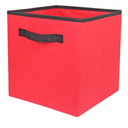 Ver imagem 1 de Caixa Organizadora de 28x30x28 Colorida com Alça Cor:vermelha