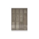 Ver imagem 2 de Guarda Roupa Closet Modulado Casal 4PTS 3g Rizon Neve N. Horizonte