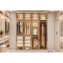 Ver imagem 1 de Guarda Roupa Closet Modulado Casal 4PTS 3g Rizon Neve N. Horizonte