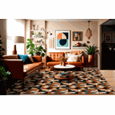 Ver imagem 1 de Tapete Rayza Marbella Renaissance Ticiano 1.48m X 2.00m