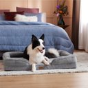 Ver mais imagens de Bedsure Cama Ortopédica Grande para Cães Grandes Cinza