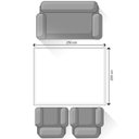 Ver imagem 2 de Tapete Herat Export Gray 12/58 2,00x2,50cm São Carlos