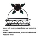 Ver imagem 4 de Porta Shampoo Rústico em Ferro:marrom