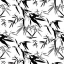 Ver imagem 2 de Papel de Parede Bambu 1 Arte Destaque 2 Metros