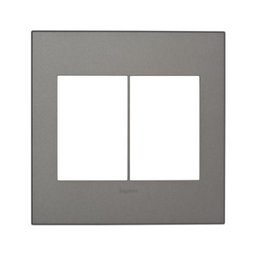 Placa Arteor 3P 4x4cm Magnesium - Pial Legrand - 1