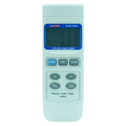 Analisador Cores Digital Medição Materiais Luminosos E Não Luminosos Usb Rs-232 Software Acr-1023 Po