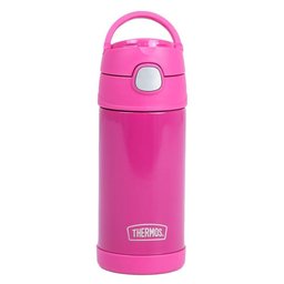 Garrafa Garrafinha Térmica Infantil Thermos Orlando Rosa - 3