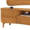 Ver mais imagens de Rack para Sala Martina com Painel para TV 80 pol Orgânico Ermione B01 Cinamomo - Lyam Decor
