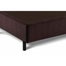 Cama Box Base Queen Universal Suede Brown (158x198x20) - Costa Rica - 4
