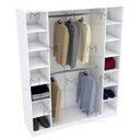 Ver imagem 4 de MODULO CLOSET COM COLMÉIA M133.2021.B (LOJA ROUPAS, CASA) MUNDI MOVEIS