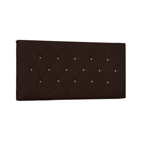 Painel de Cama 160cm Paris Suede Café - Lucadi Home