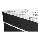 Ver imagem 3 de Cama Box Conjugado Casal: Colchão Molas Prolastic Prodormir Springs Pillow Black (138x188x41)