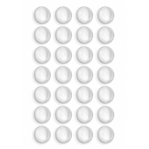 Protetores Anti-impacto Transpararente com 28 Peças 8 X 8 Mm - Pr2141 - Pinceis Atlas