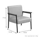 Ver imagem 3 de Poltrona Fontana Veludo Verde Base em Metal Preto e Madeira