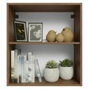 Ver imagem 4 de Armário Aéreo para Quarto 60 cm 2 Nichos Abertos Rustic Neo Madesa