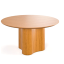 Ver imagem 7 de Mesa Jantar Palmas Redonda 150cm com 6 Cadeiras Modernas:linho Areia