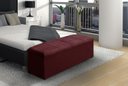 Ver imagem 2 de Calçadeira Baú Raissa 100 cm Suede Bordô