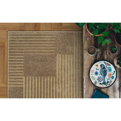 Tapete Chevron Ocre 14/38 2,00x2,90 São Carlos