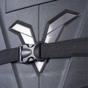 Ver imagem 7 de Cadeira Gamer Pelegrin em Couro PU Reclinável PEL-3014 Preta e Cinza