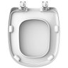 Assento Sanitário Sabatini Branco Soft Close Termofixo - 6