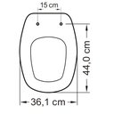 Ver imagem 7 de Assento Sanitário Sabatini Branco Soft Close Termofixo