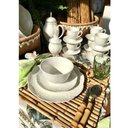 Ver imagem 7 de Conjunto 06 Pratos Rasos Porcelana New Bone Butterfly Flower 27cm Lyor